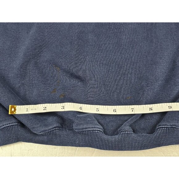 Hard Rock Cafe Las Vegas Sweatshirt Mens Lrg. Blue/Navy& White Raised Lettering - Picture 6 of 8